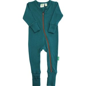 Parade Organics Essential Basic 2 Way Zipper onesie size 6-12 months